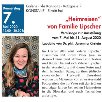 Heimreisen in der VHS Konstanz Valerie Lipscher