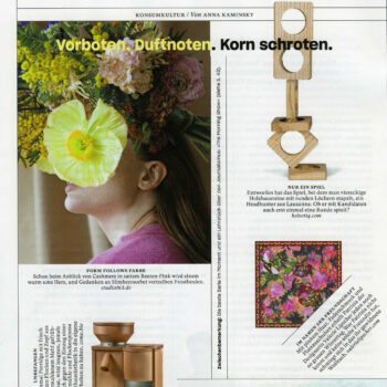 Bouquet des amies Valerie Lipscher nzz stil