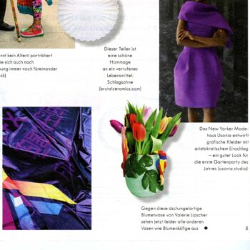 Bird Vase von Valerie Lipscher im Zeitmagazin