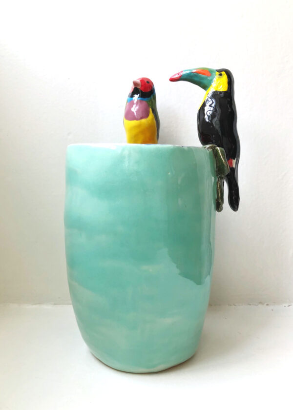 Vase-Tropical-Bird-5-Valerie-Lipscher