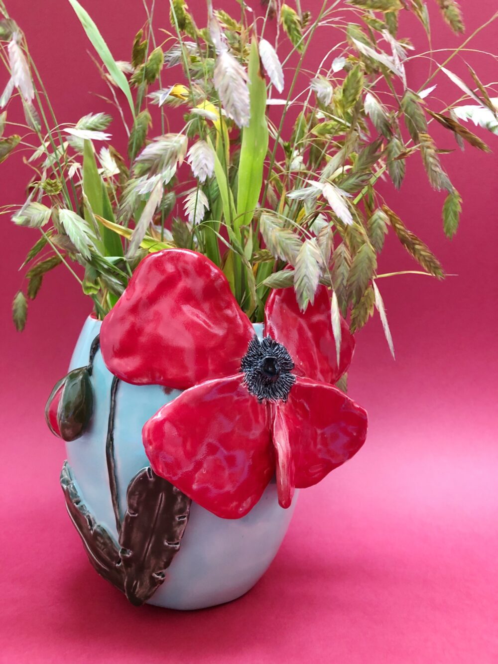 Vase Swiss Flowers 1 Valerie Lipscher